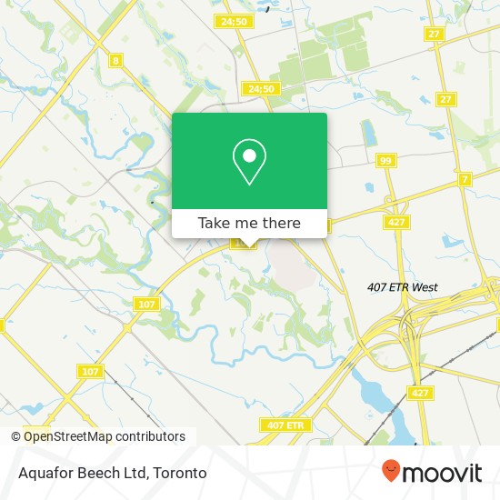 Aquafor Beech Ltd map