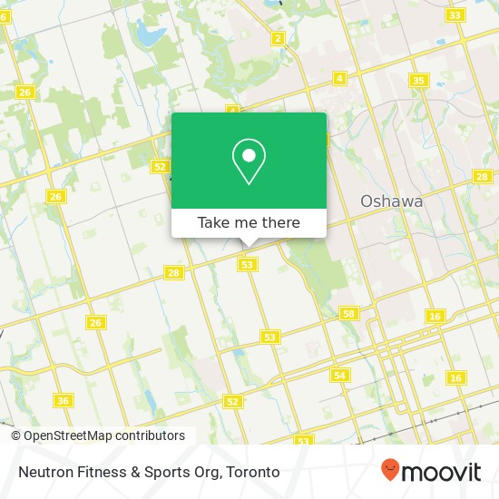 Neutron Fitness & Sports Org map