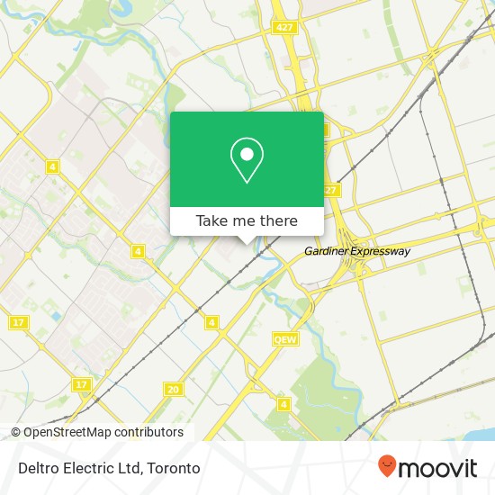 Deltro Electric Ltd map