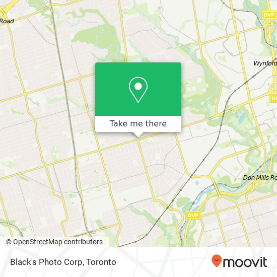 Black's Photo Corp map