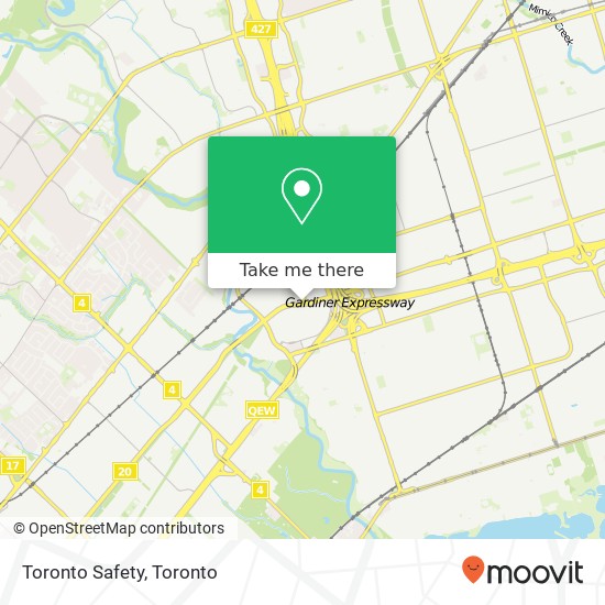 Toronto Safety map