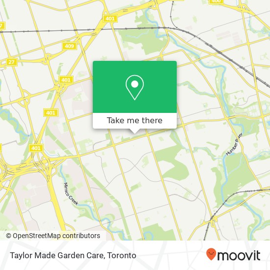 Taylor Made Garden Care map