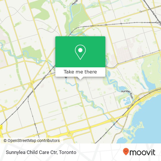 Sunnylea Child Care Ctr map