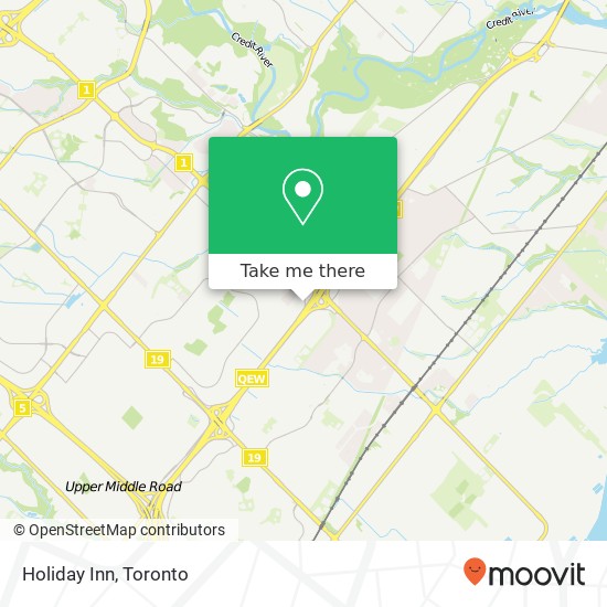 Holiday Inn map