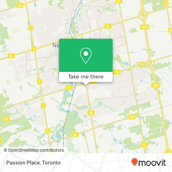 Passion Place map