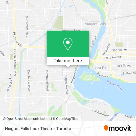 Niagara Falls Imax Theatre map