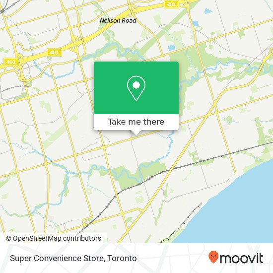 Super Convenience Store map
