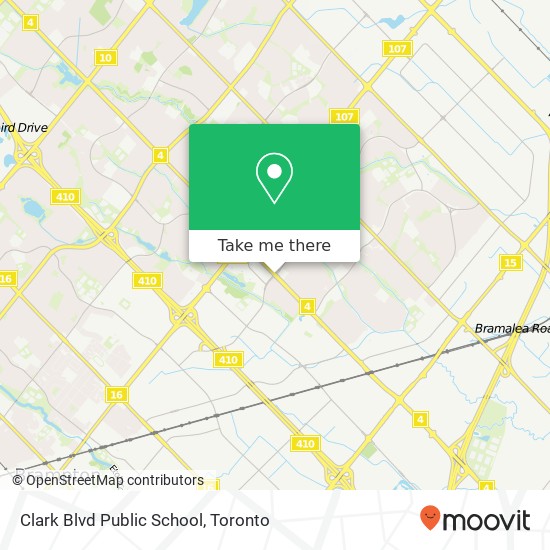 Clark Blvd Public School map