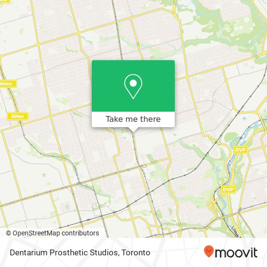 Dentarium Prosthetic Studios map