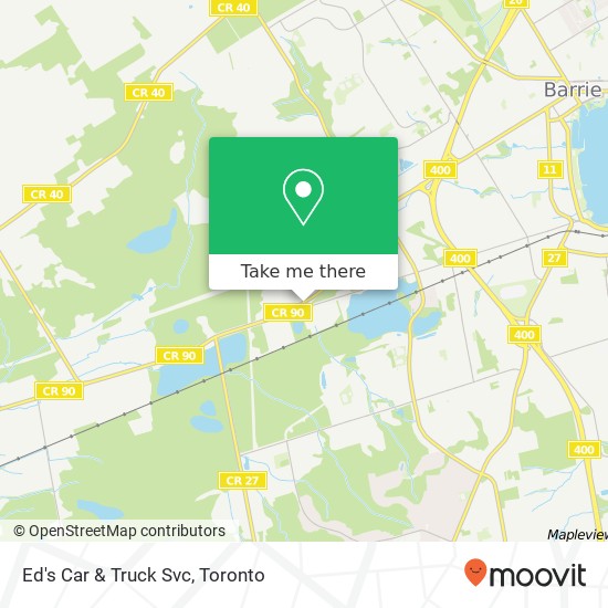 Ed's Car & Truck Svc map