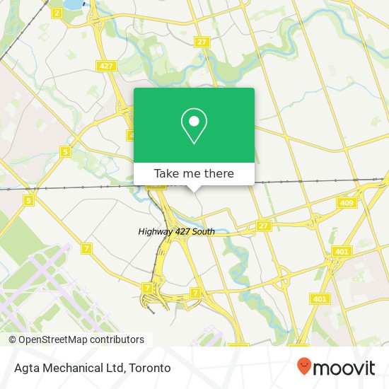 Agta Mechanical Ltd map