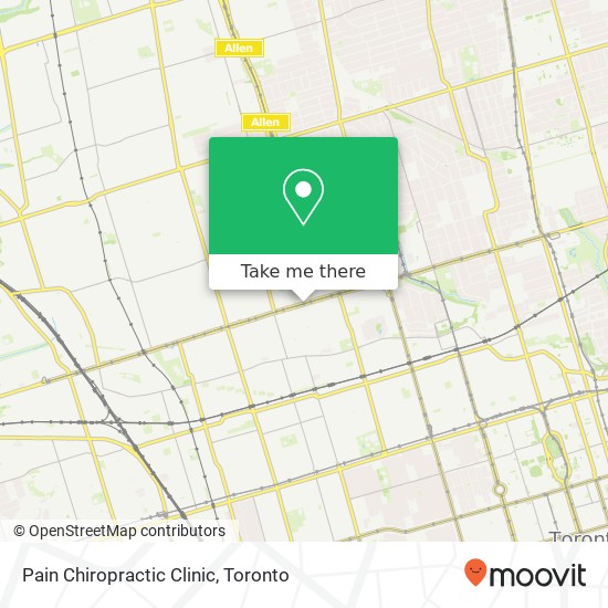 Pain Chiropractic Clinic map