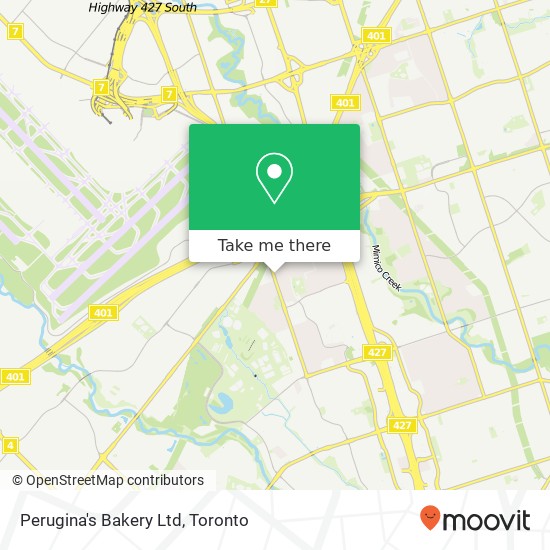 Perugina's Bakery Ltd map