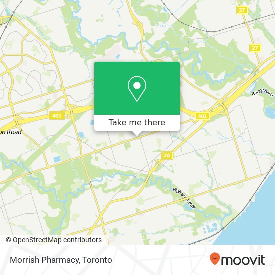 Morrish Pharmacy map