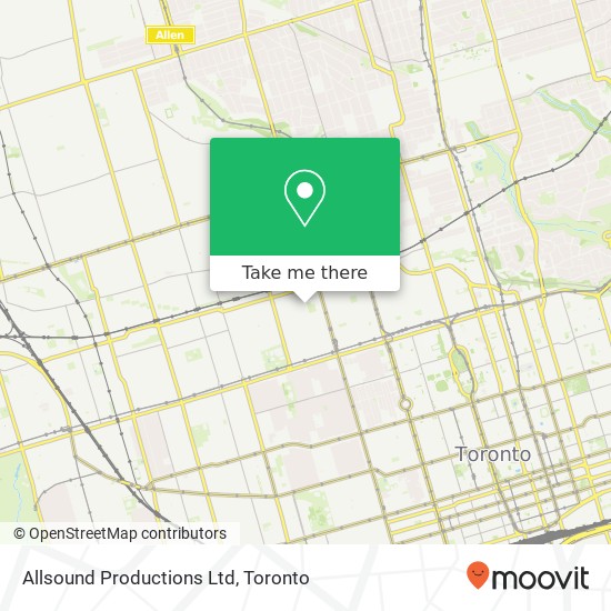 Allsound Productions Ltd map