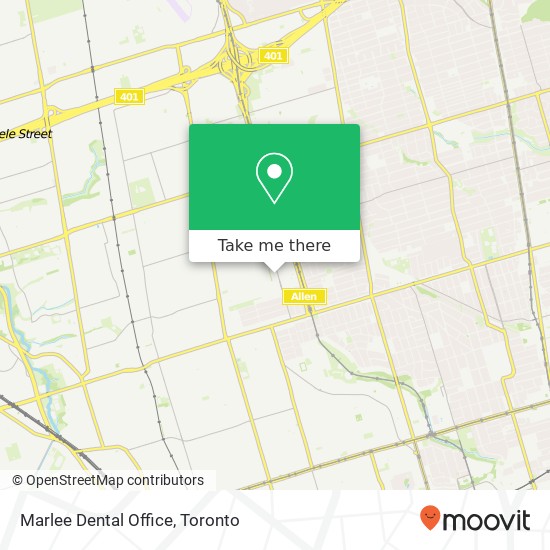 Marlee Dental Office map