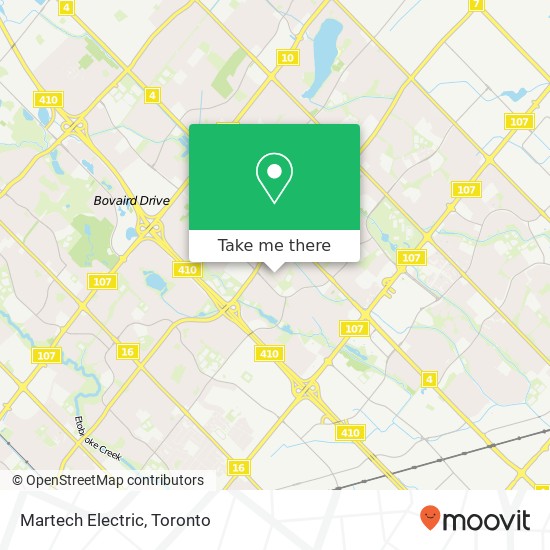 Martech Electric map