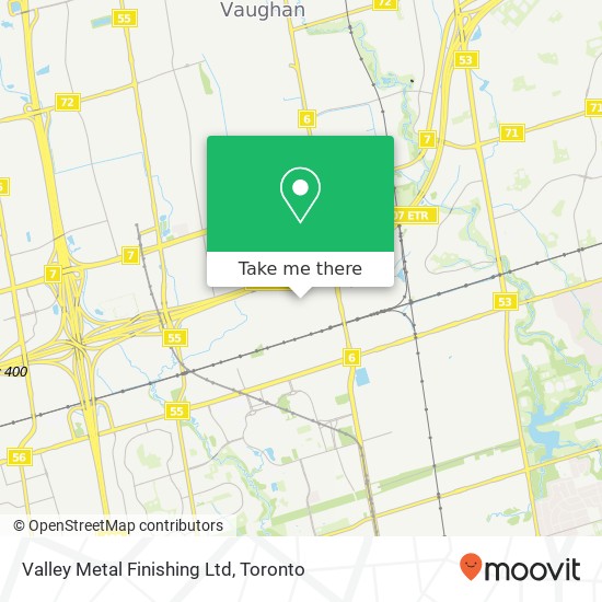 Valley Metal Finishing Ltd map