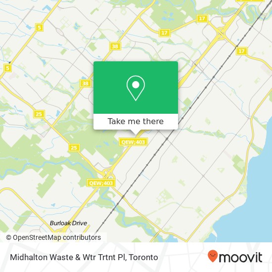 Midhalton Waste & Wtr Trtnt Pl map