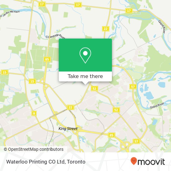 Waterloo Printing CO Ltd map