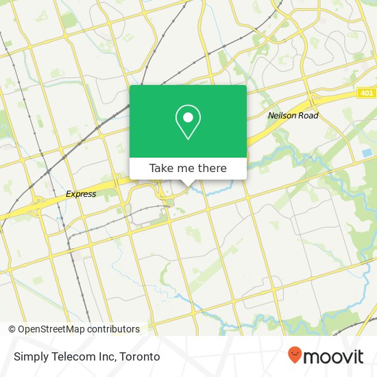 Simply Telecom Inc map