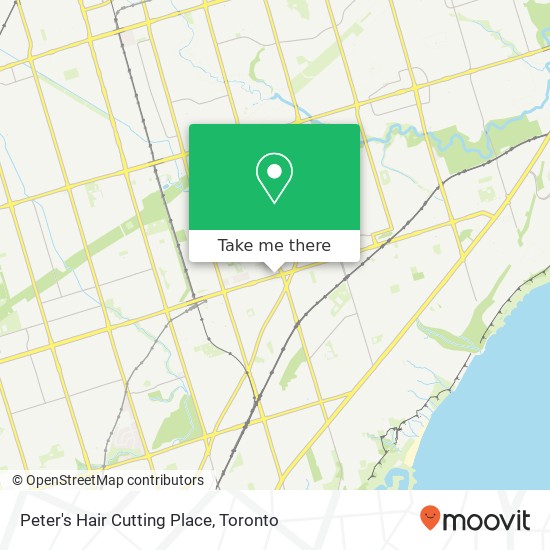 Peter's Hair Cutting Place map