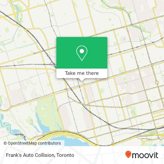 Frank's Auto Collision map