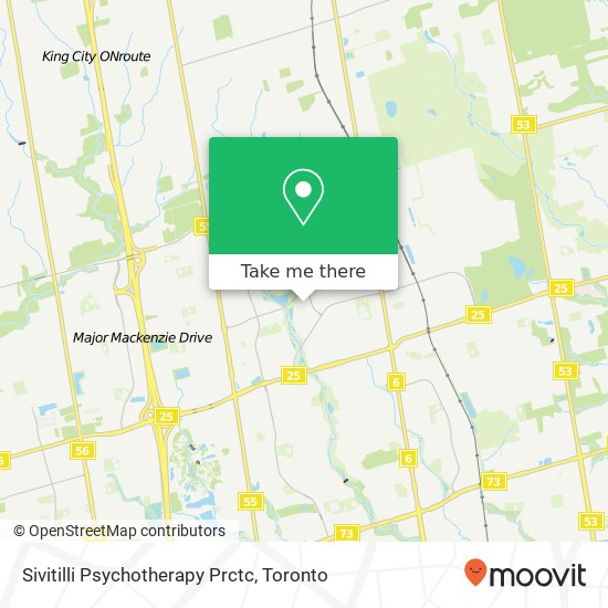 Sivitilli Psychotherapy Prctc map