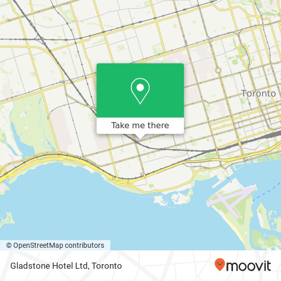 Gladstone Hotel Ltd map