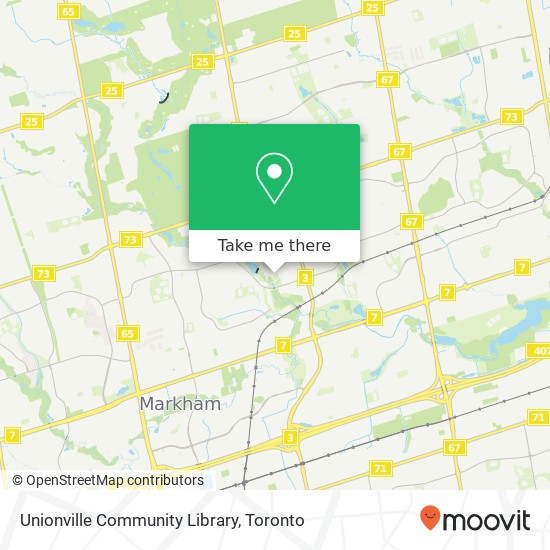 Unionville Community Library plan