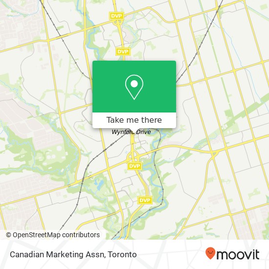 Canadian Marketing Assn map