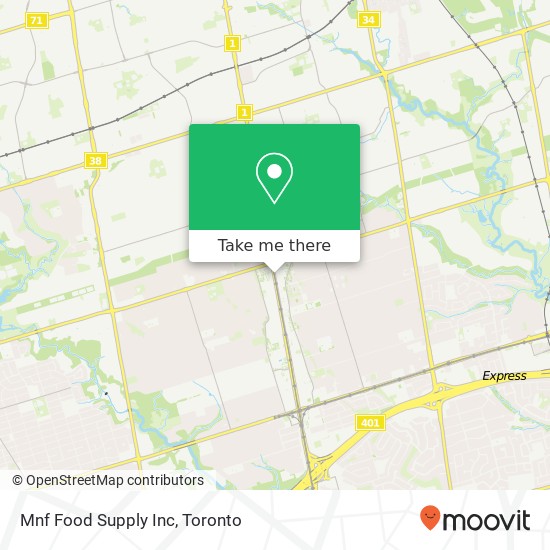 Mnf Food Supply Inc map