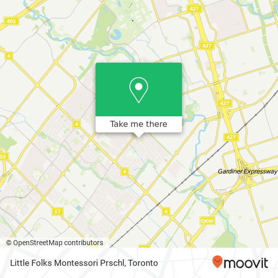 Little Folks Montessori Prschl map