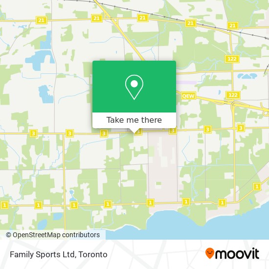 Family Sports Ltd map
