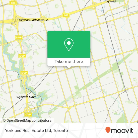 Yorkland Real Estate Ltd map