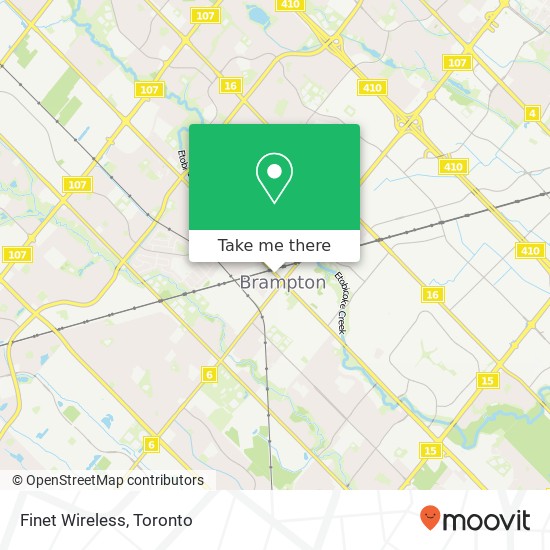 Finet Wireless map