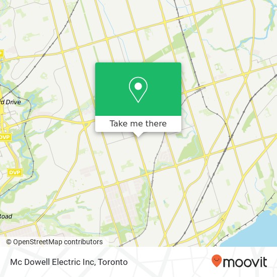 Mc Dowell Electric Inc map