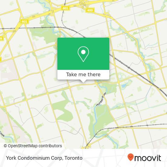 York Condominium Corp map