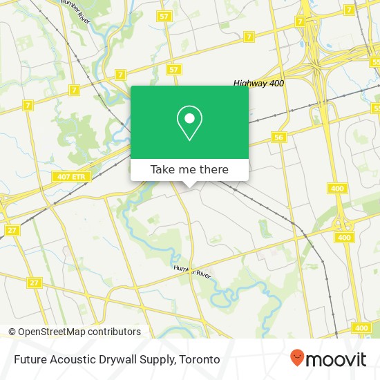 Future Acoustic Drywall Supply map