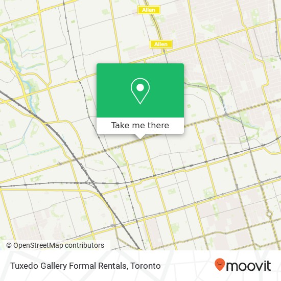 Tuxedo Gallery Formal Rentals map