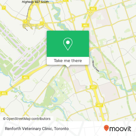 Renforth Veterinary Clinic map