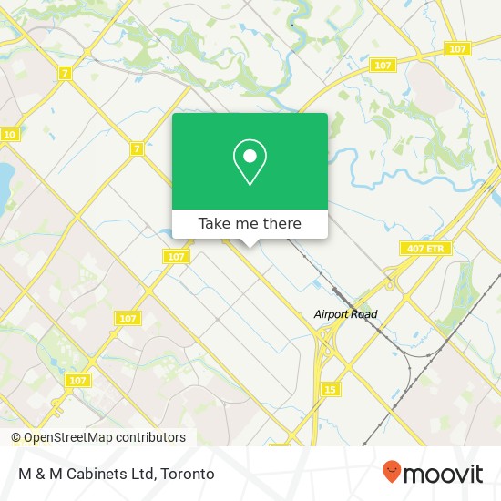 M & M Cabinets Ltd map
