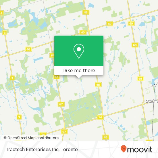 Tractech Enterprises Inc map