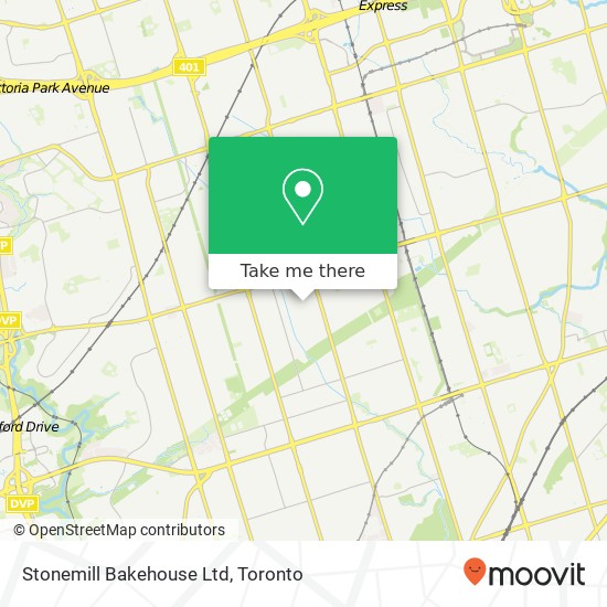 Stonemill Bakehouse Ltd map