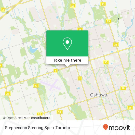 Stephenson Steering Spec map