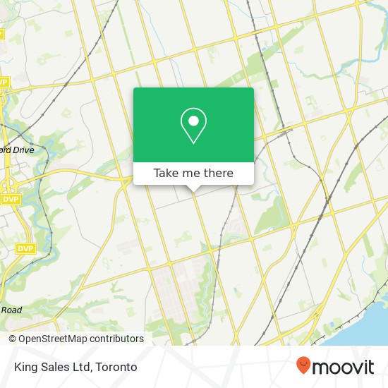 King Sales Ltd map