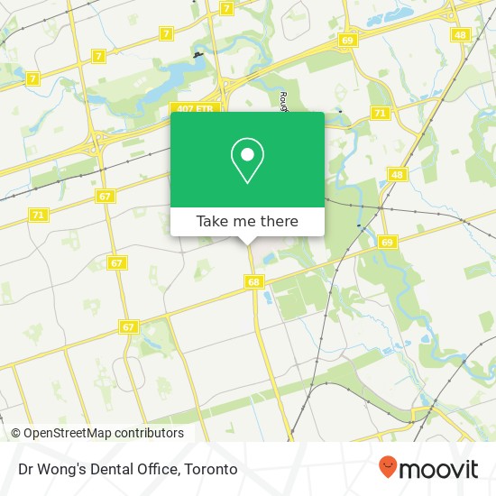 Dr Wong's Dental Office plan