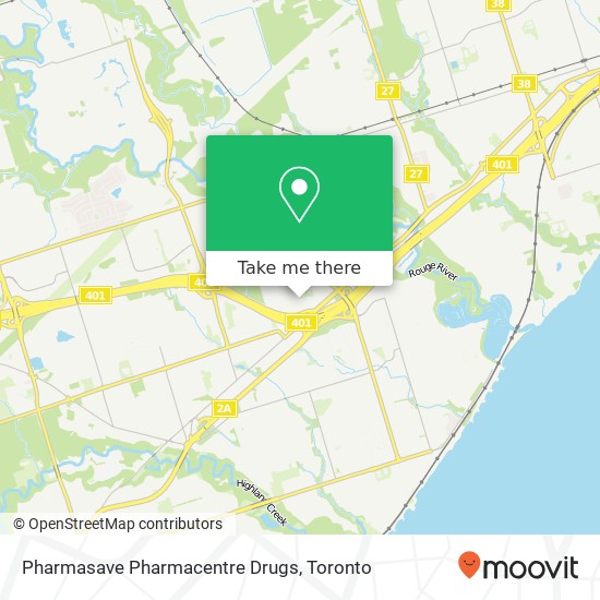 Pharmasave Pharmacentre Drugs map