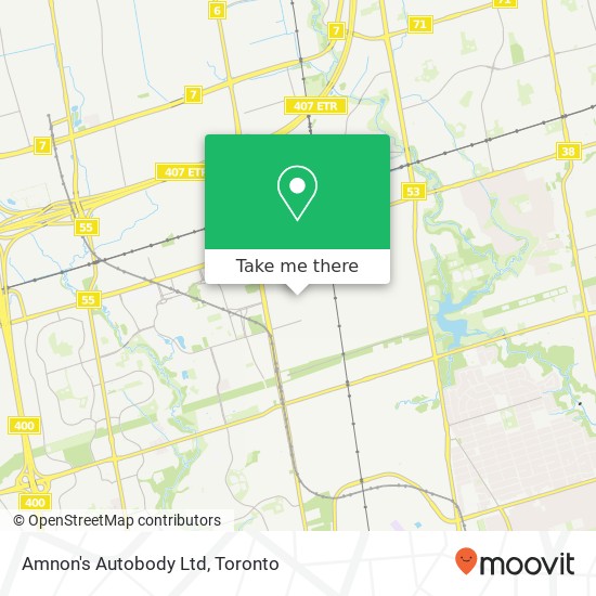 Amnon's Autobody Ltd map