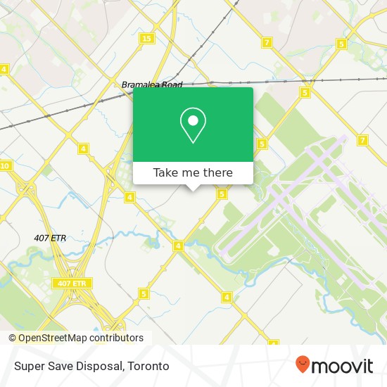 Super Save Disposal map